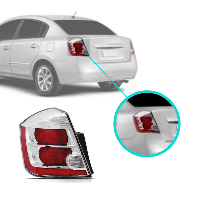 Lanterna Traseira Esquerda Sentra 2007 2008 2009