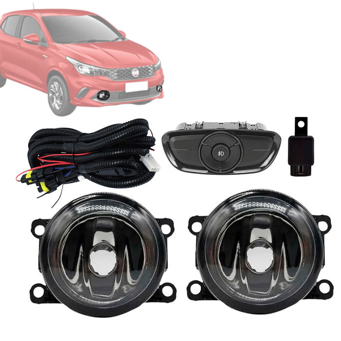 Kit Farol de Milha Argo 2017 2018 2019 2020 2021 2022