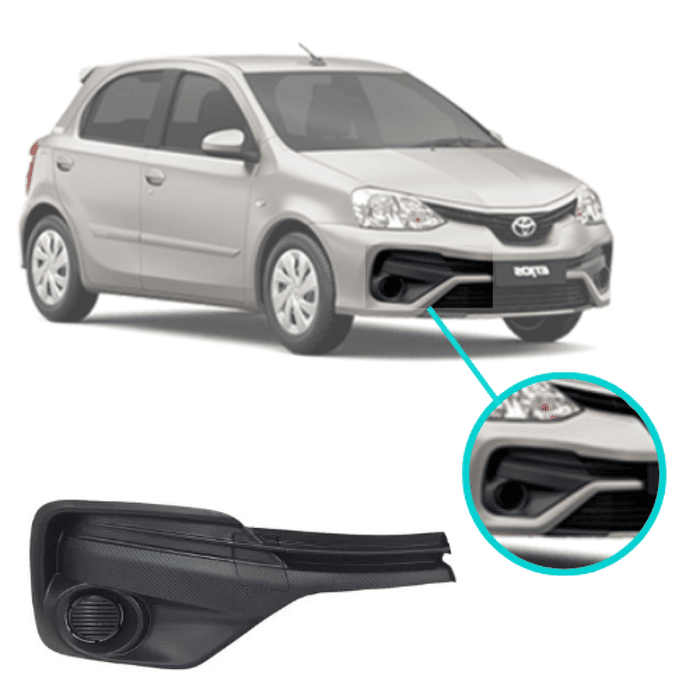 Moldura Milha Direito Etios 2017 2018 2019 2020 2021