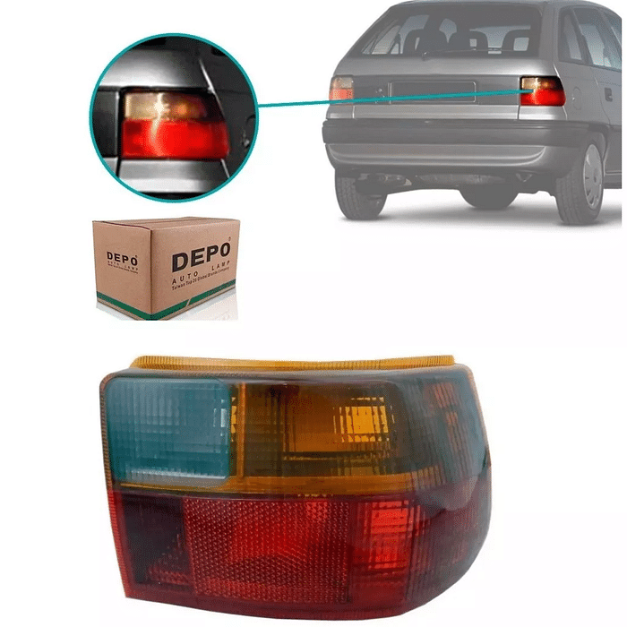 Lanterna Traseira Direito Astra 93 94 95 Fume