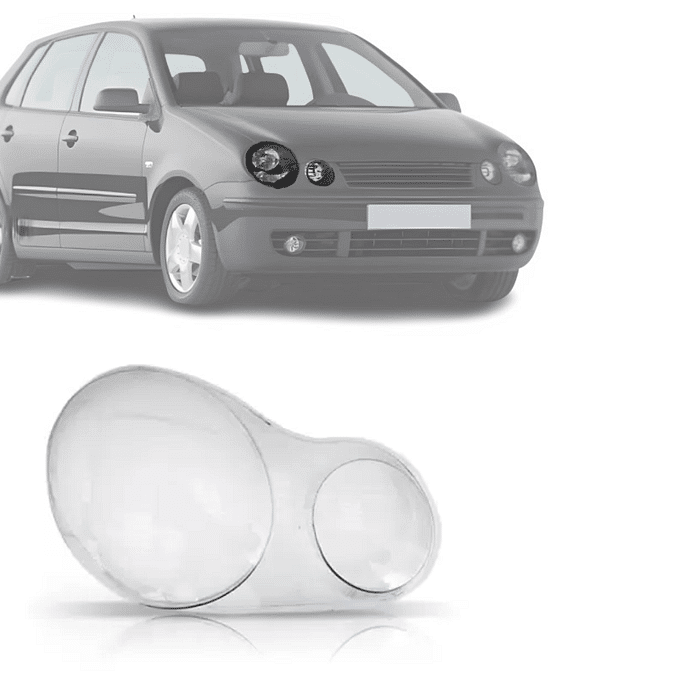 Lente Farol Esquerdo Polo 2003 2004 2005 2006