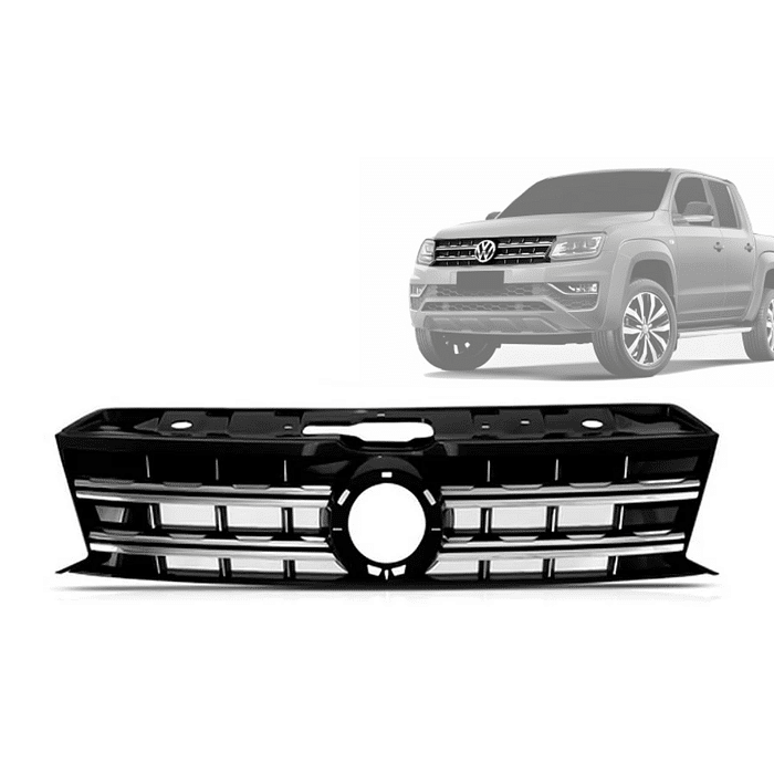 Grade Dianteira Amarok 2017 2018 2019 2020 Superior C/ Frisos