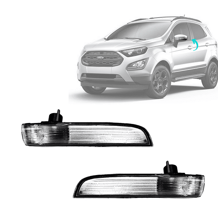 Par Pisca Retrovisor Ecosport 2013 2014 2015 2016 2017