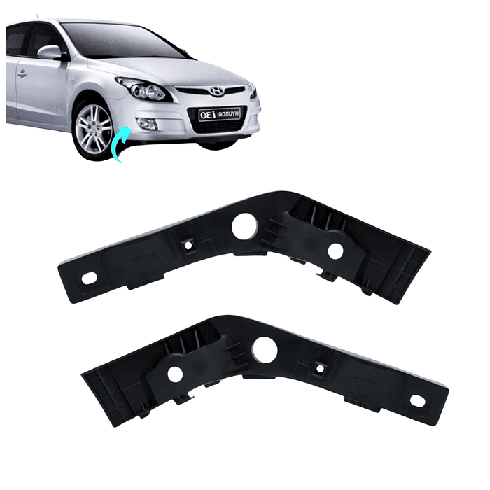 Par Suporte Guia Parachoque I30 2009 2010 2011 2012