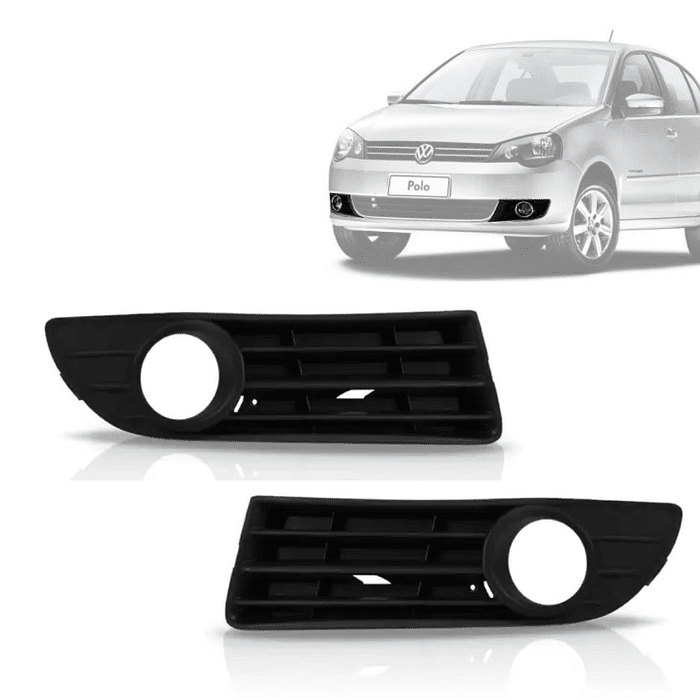 Par Moldura Milha Polo 2007 2008 2009 2010 2011