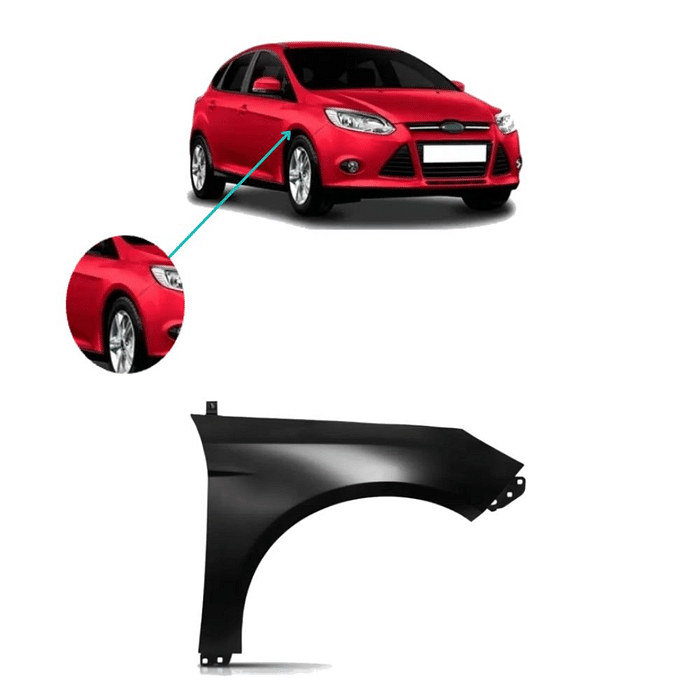 Paralama Direito Focus 2014 2015