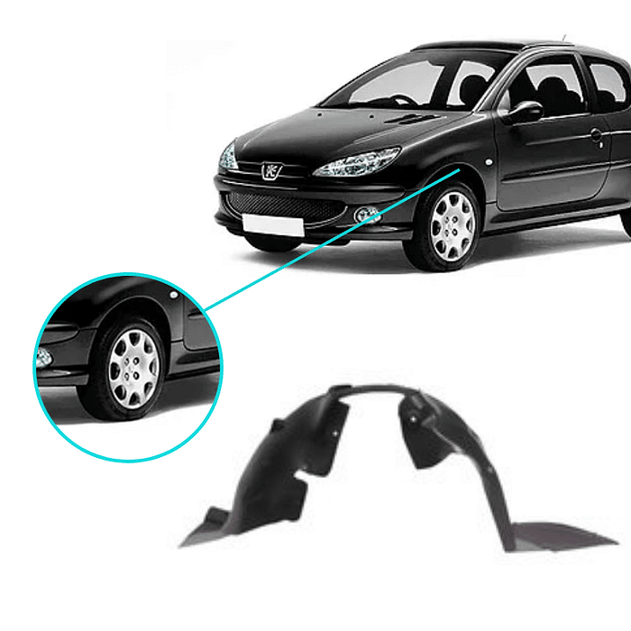 Parabarro Esquerdo 206 1999 2000 2001 2002 2003 2004 A 2008