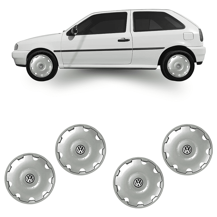 Jogo Calota Aro 13 Gol G3 2000 2001 2002 2003 2004 2005