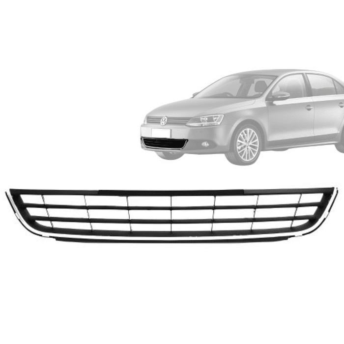 Grade Dianteira Jetta 2011 2012 2013 2014 2015 Inferior C/Friso Cromado