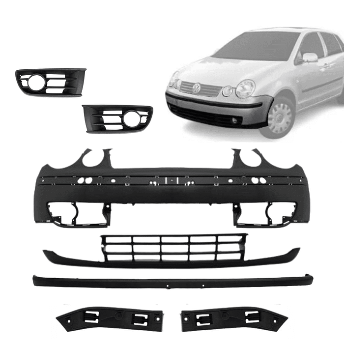 Parachoque Dianteiro Polo 2003 2004 2005 2006