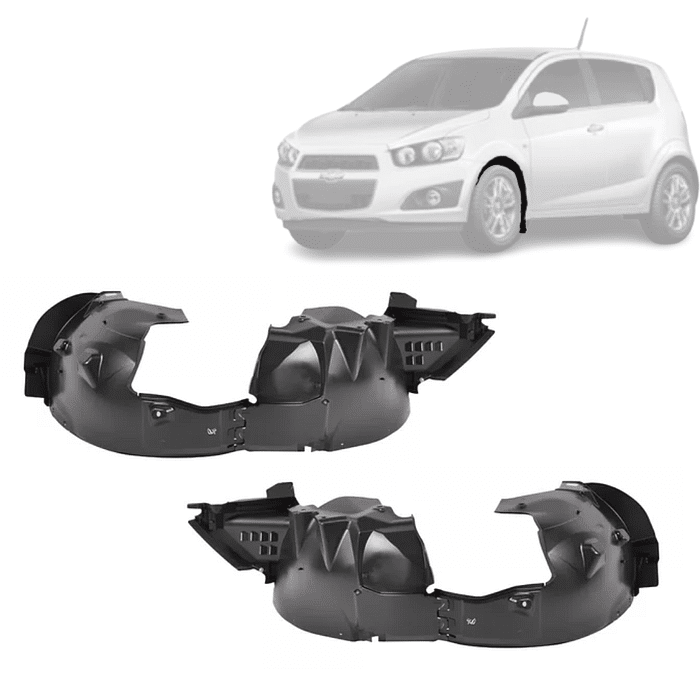 Par Parabarro Dianteiro Sonic 2010 2011 2012 2013 2014