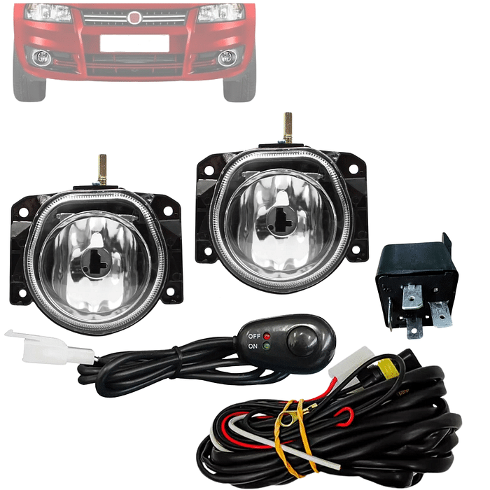 Kit Farol de Milha Stilo 2008 2009 2010 2011