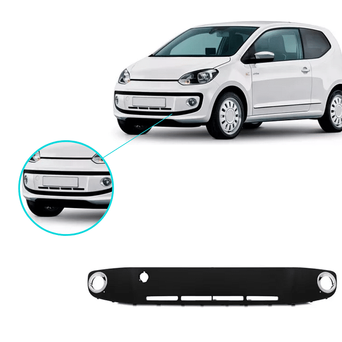 Grade Central Dianteiro Parachoque UP TSI 2016 2017 2018