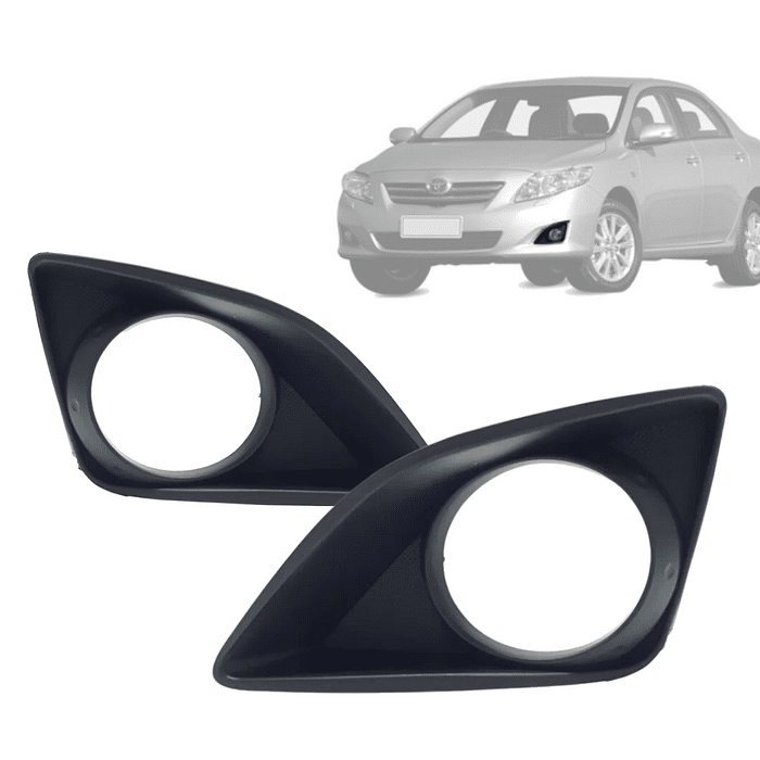 Par Moldura Milha Corolla 2009 2010 2011