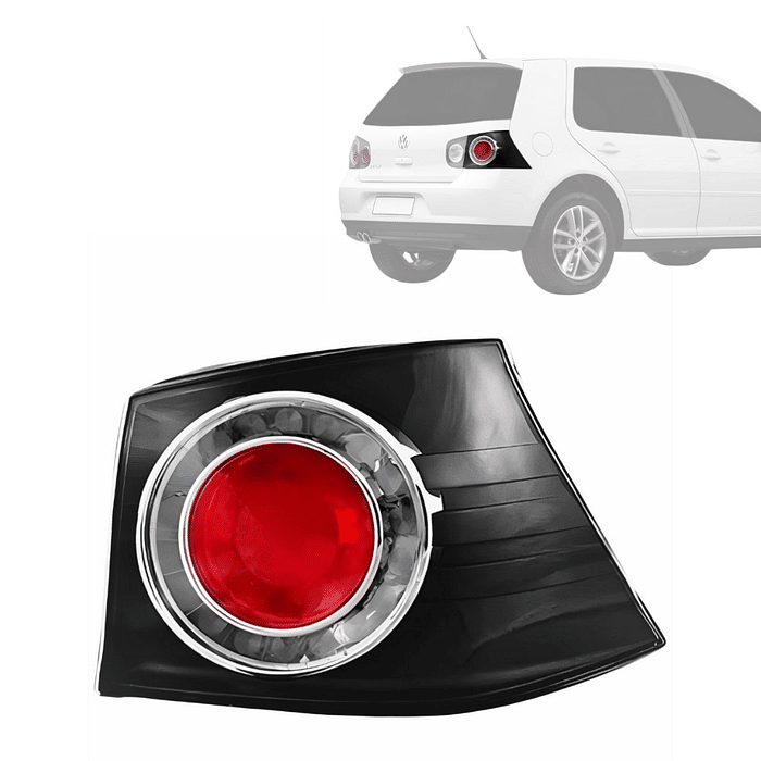 Lanterna Traseira Direito Golf 2008 2009 2010 2011 2012 2013 2014 Canto Fume