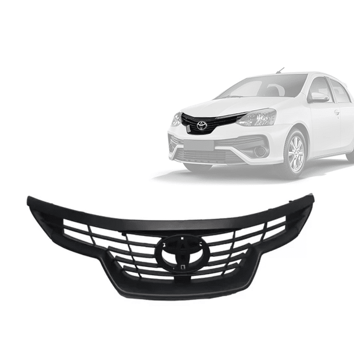 Grade Dianteira Interna Preta Etios 2017 2018 2019 2020 2021