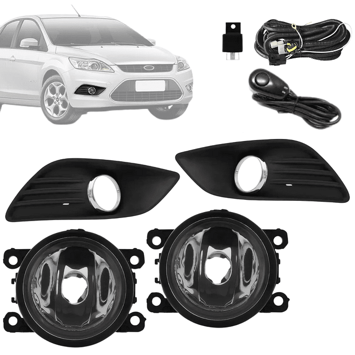 Kit Farol de Milha Focus 2009 2010 2011 2012