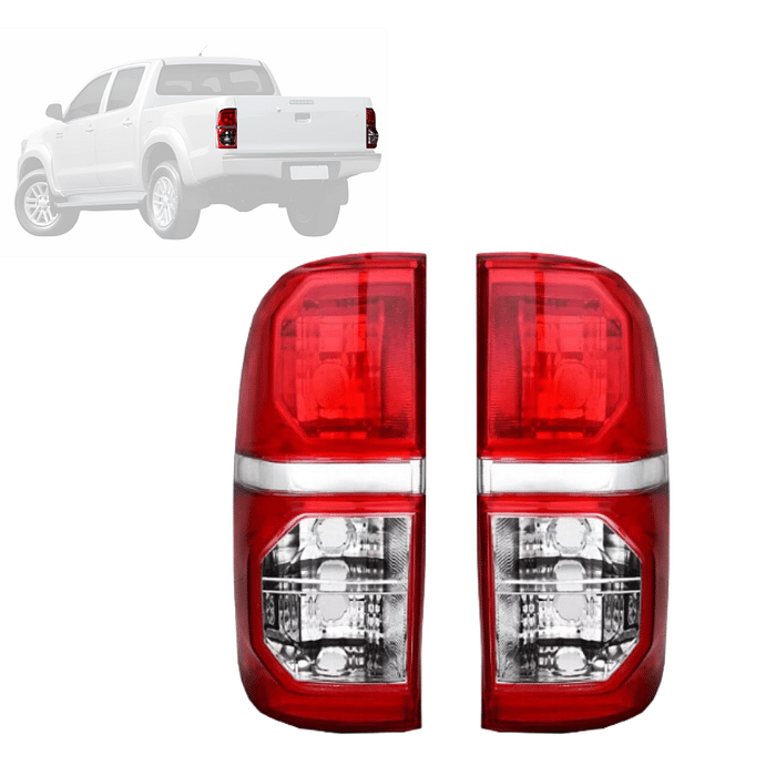 Par Lanterna Traseira Esquerdo Hilux Pick Up 2012 2013 2014 2015 Sr Srv