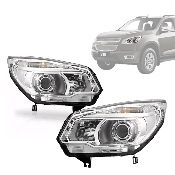 Par Farol S10 2012 2013 2014 2015 Ltz Cromado