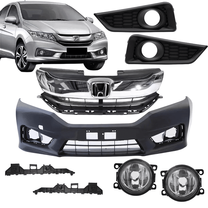 Kit Parachoque Dianteiro Completo City 2014 2015 2016 2017