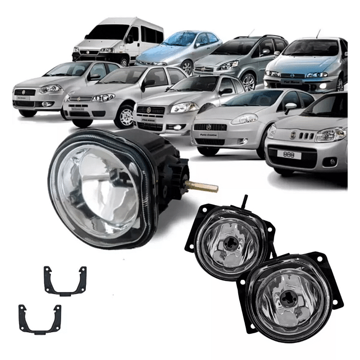 Par Farol Milha Palio Siena Strada G4 2008 2009 2010 2011 2012 2013 2014 2015 2016