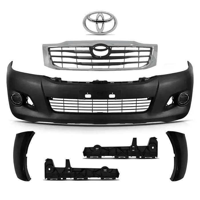 Kit Parachoque Dianteiro Hilux Pick Up 2012 2013 2014 2015