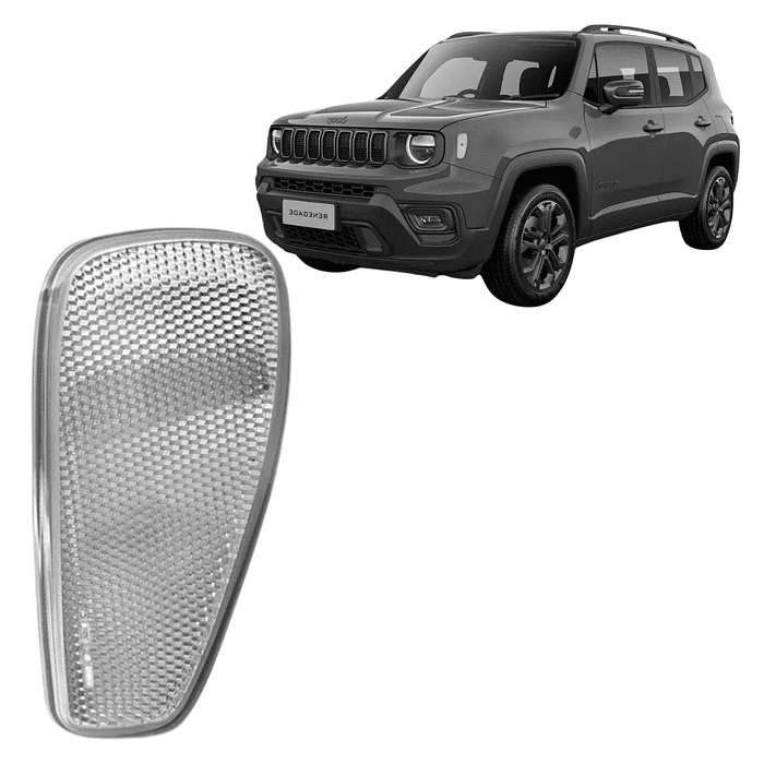 Refletor Paralama Esquerdo Renegade 2015 2016 2017 2018 2019 Cristal