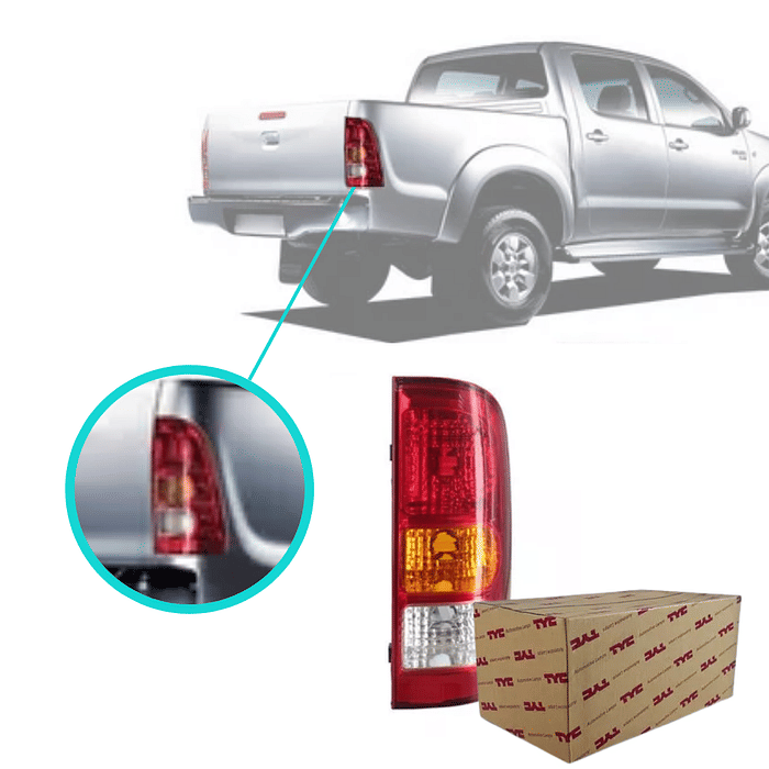 Lanterna Traseira Direito Hilux Pick Up 2005 2006 2007 2008 2009 2010 2011