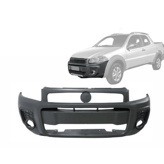 Parachoque Dianteiro Strada Working 2014 2015 2016