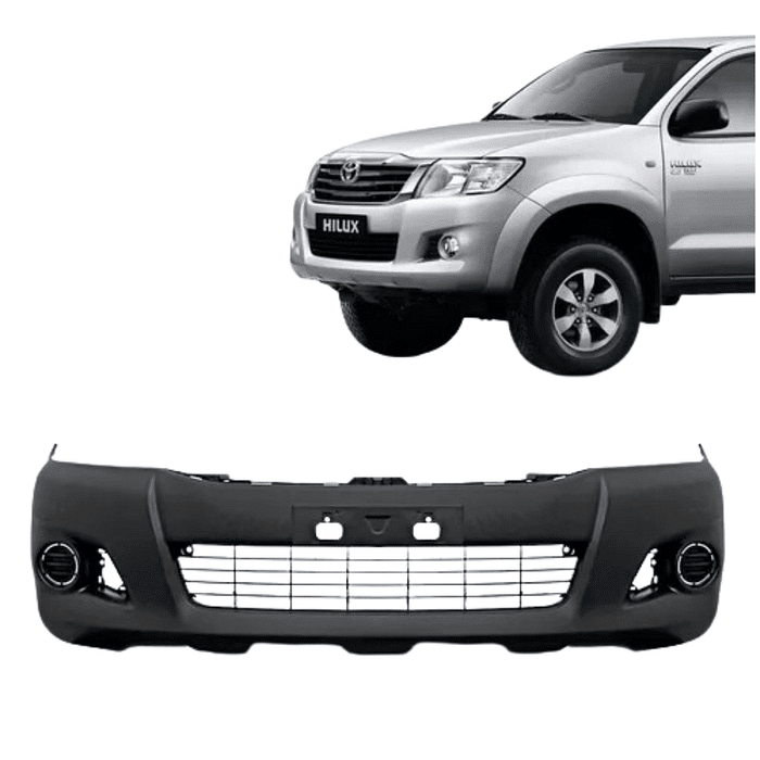 Parachoque Dianteiro Hilux Pick Up 2012 2013 2014 2015 S/ Grades LD e LE