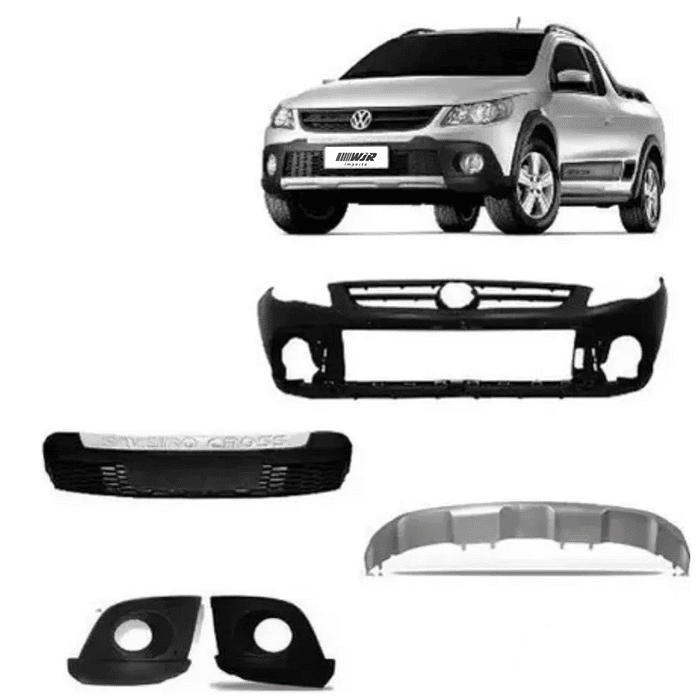 Kit Parachoque Dianteiro Saveiro Cross 2010 2011 2012 2013