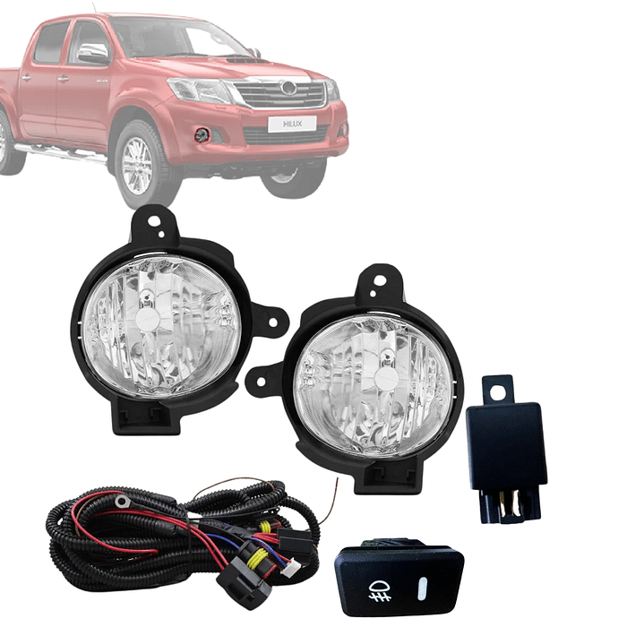 Kit Farol de Milha Hilux 2012 2013 2014 2015