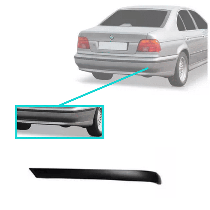 Moldura Parachoque Direito Bmw Serie 3 92 93 94 95 96 97 98