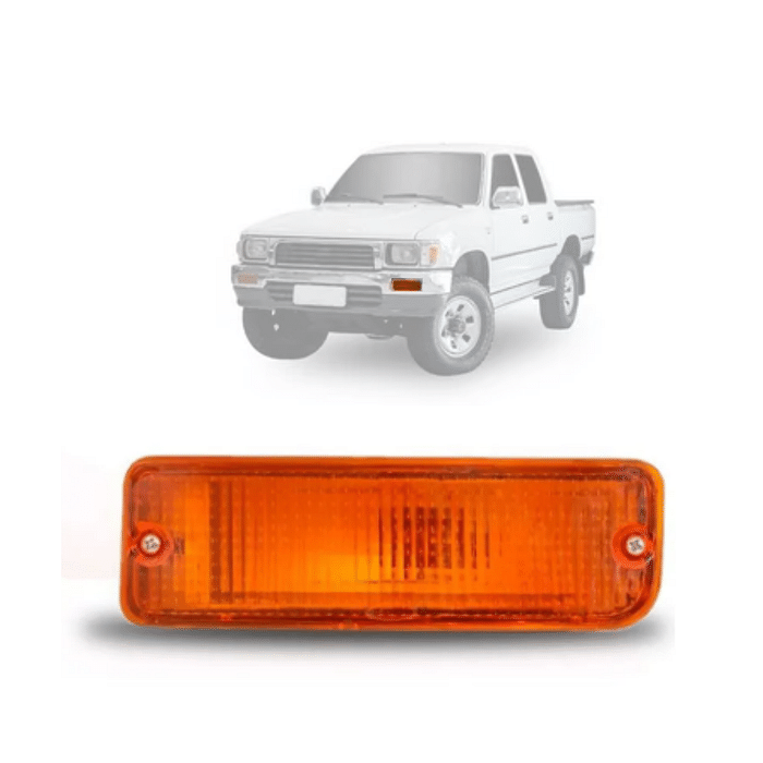 Pisca Parachoque Esquerdo Hilux Pick Up 1993 1994 1995 1996 1997 1998 1999