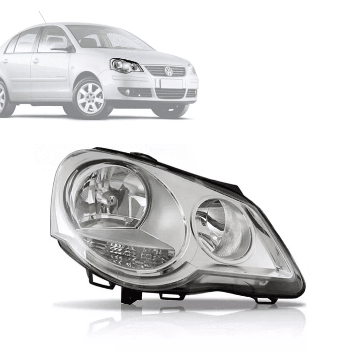 Farol Direito Polo 2007 2008 2009 2010 2011 Cromado