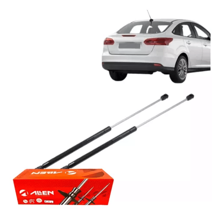 Par Amortecedor Tampa Traseira Focus 2014 2015 2016 2017