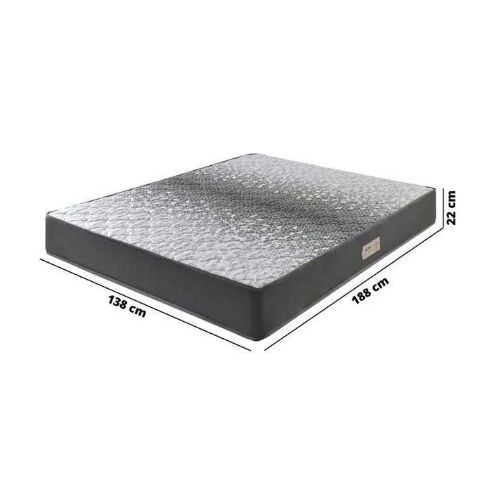 Colchão Casal Dual Firm 1,38 X 1,88 X 22