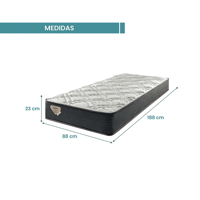 Colchão Solteiro Ecoflex Adapto 0,88 X 1,88 X 23