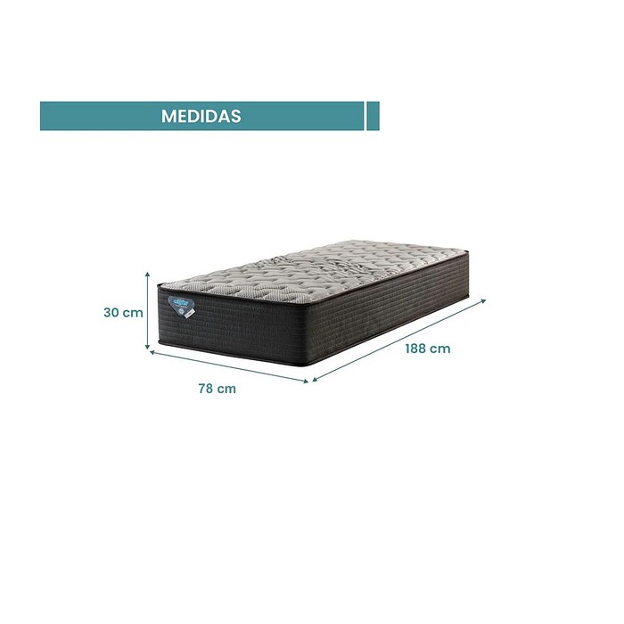 Colchão Solteiro Ecoflex Vivaz 0,78 X 1,88 X 30