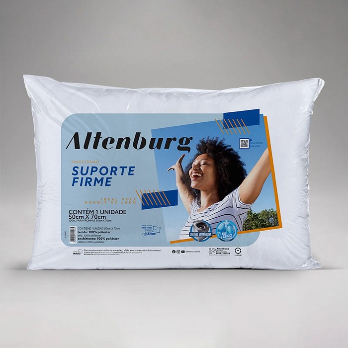 Travesseiro Suporte Microfibra Firme - Altenburg