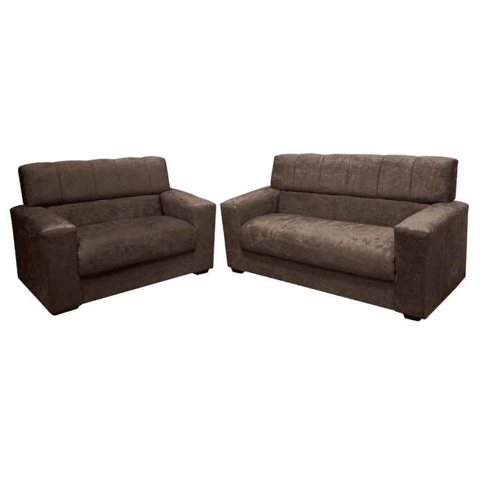 Conjunto de Sofá 2x3 Lugares Dubai Castor Masterflex