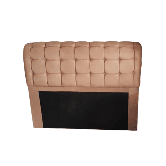 Cabeceira de Cama Box Casal 140cm Estofada Malu Vivace Castor