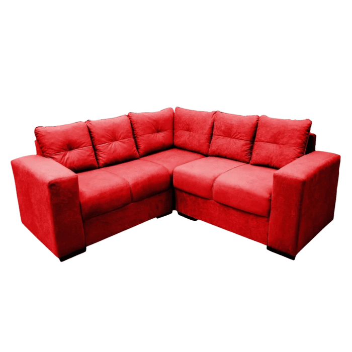 Sofá de Canto Athena Vermelho Masterflex