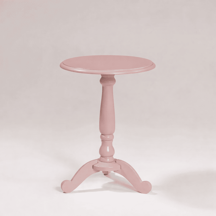 Mesa Redonda Lateral de Apoio Rosa Soft