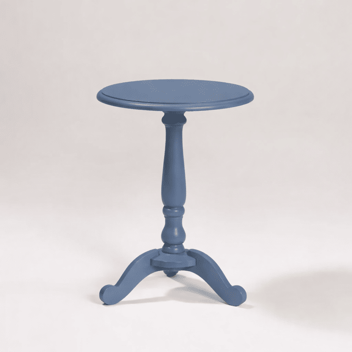 Mesa Redonda Lateral de Apoio Space Blue