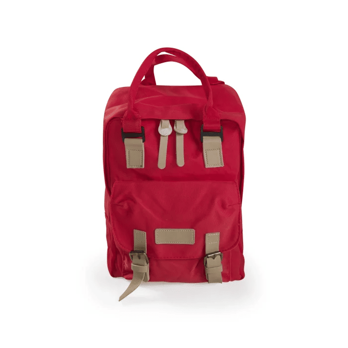 Mochila Rainbow Grande Tecido Vermelho L20xA29xC9,5