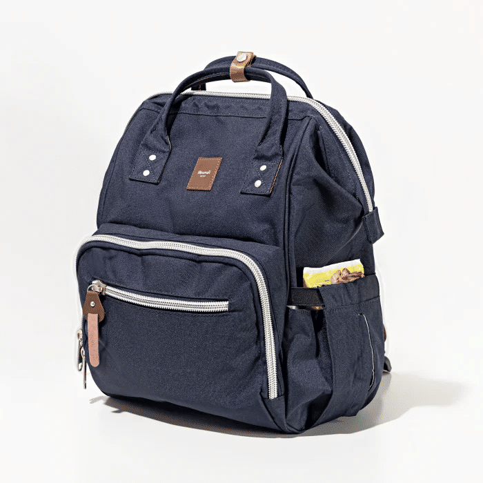 Bolsa Mochila Maternidade 2.0 Premium Azul Marinho