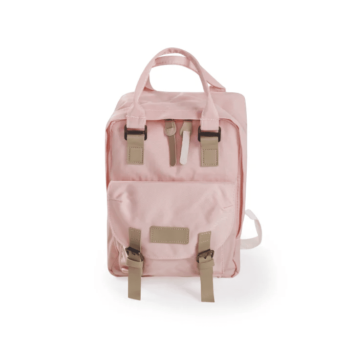 Mochila Rainbow Grande Tecido Rosa L20xA29xC9,5