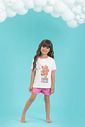 CONJUNTO PIJAMA BLUSA E SHORTS EM MEIA MALHA PV CONJUNTO PIJAMA BLUSA E SHORTS EM MEIA MALHA PV