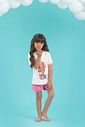 CONJUNTO PIJAMA BLUSA E SHORTS EM MEIA MALHA PV CONJUNTO PIJAMA BLUSA E SHORTS EM MEIA MALHA PV